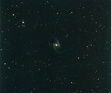 [NGC 1365 and a supernova]