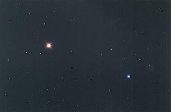 [Mars and Spica drifting apart]